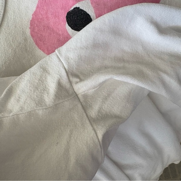 COMMES DES GARCONS CDG Play Japan sz M US sz S Pink Heart Tshirt - Picture 7 of 10